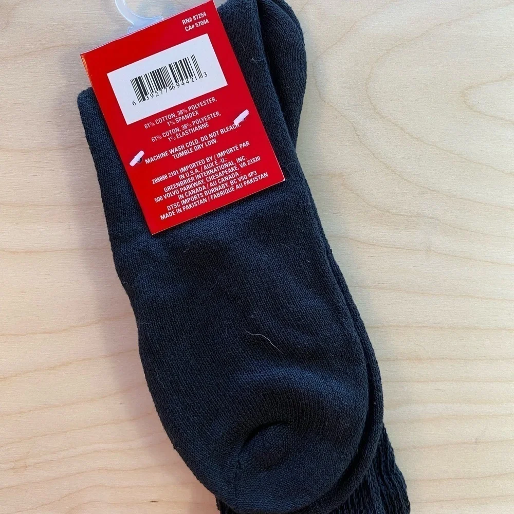 Men’s Diabetic Comfort Socks One Pair 6-12. (DX)